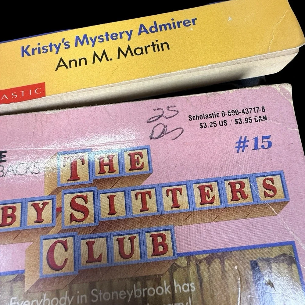 Baby-Sitters Club Little Sister Mixed Lot of 9 Vintage Scholastic Paperbacks‎
